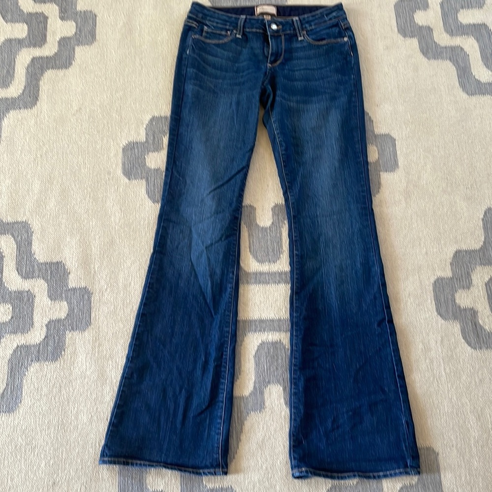 PAIGE Mid-Rise Bootcut Jeans